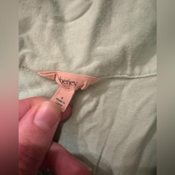 Eberjey green pajama set - Picture 4 of 4